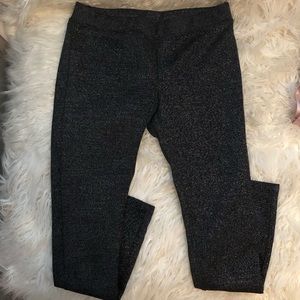 Black tinsel dress pants!